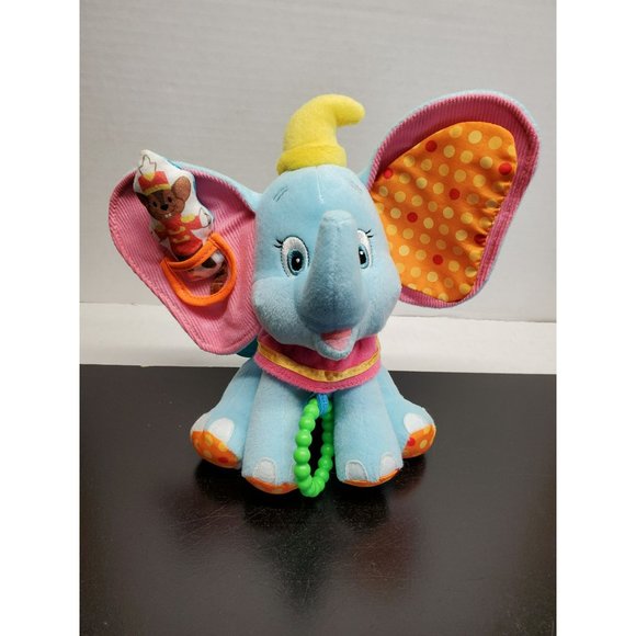 Disney Baby Dumbo Activity Rattle Plush - 10Inch - Picture 2 of 14